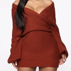 FashionNova Sweater Dress